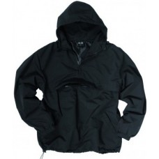 Куртка Анорак MIL-TEC COMBAT на флісі BLACK