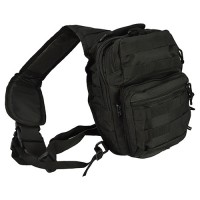 Однолямочний рюкзак ONE STRAP ASSAULT PACK SM Black Mil-Tec
