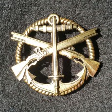 Беретний знак Морська Піхота України (варіант)
