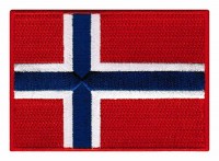Нашивка прапор Норвегії