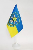 Настільний прапорець 156 зенітний ракетний полк Золотоноша
