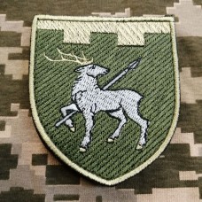 Шеврон 123 окрема бригада ТрО Миколаївська обл Польовий