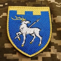 Шеврон 123 окрема бригада ТрО Миколаївська обл