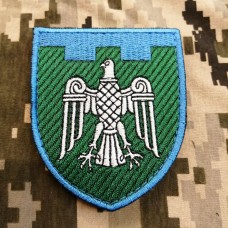 Шеврон 107 окрема бригада ТрО Чернівецька область