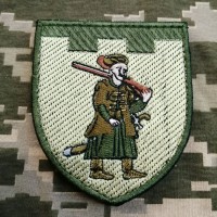 Шеврон 110 окрема бригада ТрО Запорізька обл Польовий