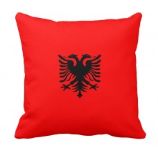 Декоративна подушка прапор Албанія