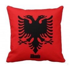 Декоративна подушка прапор Албанії