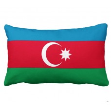 Декоративна Подушка прапор Азербайджана