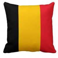 Декоративна подушка прапор Бельгії
