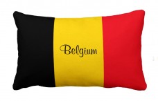 Купить Декоративна подушка прапор Бельгії в интернет-магазине Каптерка в Киеве и Украине