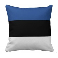 Декоративна подушка прапор Естонії 