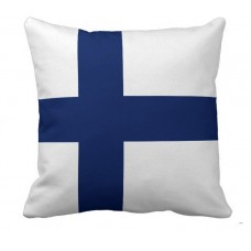 Декоративна подушка прапор Фінляндії