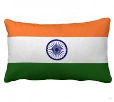 Купить Декоративна подушка прапор Індії в интернет-магазине Каптерка в Киеве и Украине