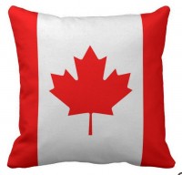 Декоративна подушка прапор Канади