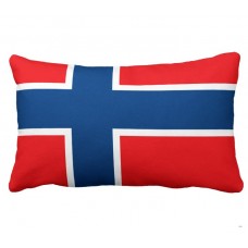Декоративна подушка прапор Норвегії