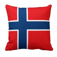 Декоративна подушка прапор Норвегії