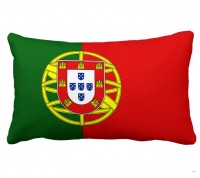 Декоративна подушка прапор Португалії
