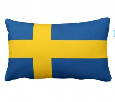 Купить Декоративна подушка прапор Швеції в интернет-магазине Каптерка в Киеве и Украине