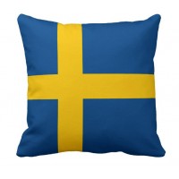 Декоративна подушка прапор Швеції