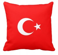 Декоративна подушка прапор Туреччини