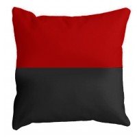 Декоративна подушка Червоно-Чорна