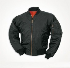 Куртка пілот МА1 MIL-TEC чорна