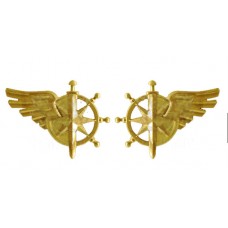 Емблеми на комірець Служба військових сполучень (пара)