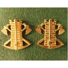 Емблеми на комірець Інженерні війська та спеціалісти інженерного озброєння (пара)