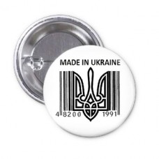 Значок Made in Ukraine