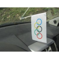 Автомобільний прапорець Олімпіада
