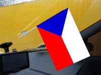 Автомобільний прапорець Чехія