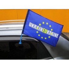 Автомобільний прапорець UKRAINEUKRAINE