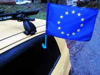 Автомобільний прапорець Євросоюз