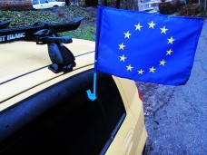Купить Автомобільний прапорець Євросоюз в интернет-магазине Каптерка в Киеве и Украине