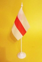 Настільний прапорець Білорусь історичний БЧБ прапор
