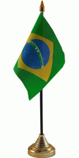 Купить Бразилія настільний прапорець в интернет-магазине Каптерка в Киеве и Украине