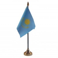 Казахстан настільний прапорець