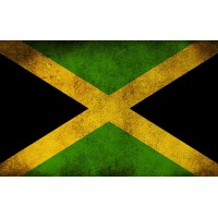 Прапор Ямайки стилізований варіант