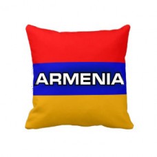 Декоративна подушка прапор Вірменія - ARMENIA