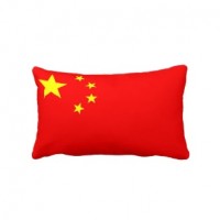 Декоративна подушка прапор Китаю