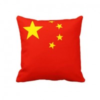 Декоративна подушка прапор Китаю