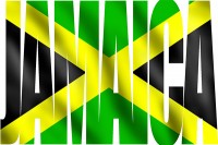 Прапор Ямайки (стилізований)
