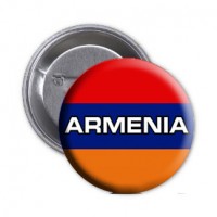 Значок флаг Армении - Armenia