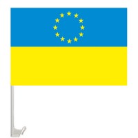 Автомобільний прапорець Євросоюз-Україна