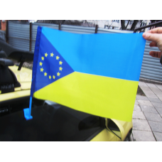 Автомобільний прапорець ЄС-Україна