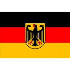 Прапор Німеччини з гербом