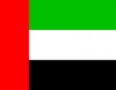 Купить Прапор Об'єднаних Арабських Еміратів (ОАЕ) в интернет-магазине Каптерка в Киеве и Украине