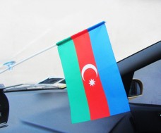 Купить Автомобільний прапорець Азербайджан в интернет-магазине Каптерка в Киеве и Украине
