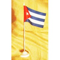 Куба настільний прапор