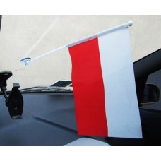 Автомобільний прапорець Польща
